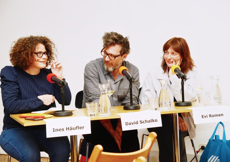 LTAS M – Eine Stadt sucht einen Mörder mit Evi Romen und David Schalko 2019 © DrehbuchFORUM Wien/Marie Jecel