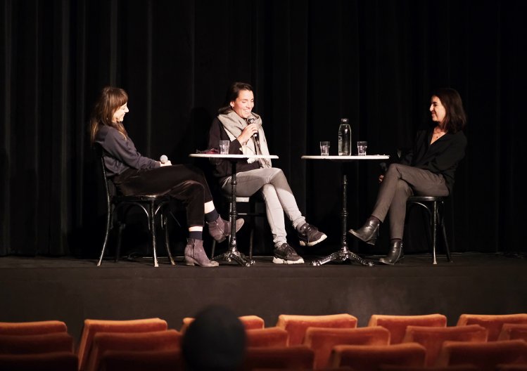 LTAS Lovecut Iliana Estañol, Johanna Lietha 2021 © DrehbuchFORUM Wien/Marie Jecel