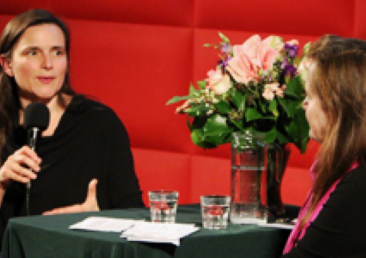  Preisverleihung If she can see it & Gespräch mit Barbara Albert 2016 © DrehbuchFORUM Wien/Marie Jecel