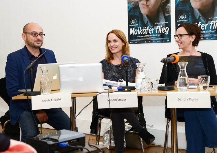 LTAS Maikäfer flieg mit Sandra Bohle, Miriam Unger 2016 © DrehbuchFORUM Wien/Marie Jecel