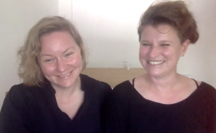 Anna Schwingenschuh und Evamaria Schaller